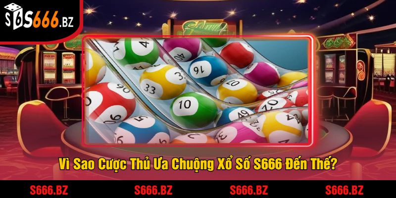 Vì Sao Cược Thủ Ưa Chuộng Xổ Số S666 Đến Thế?